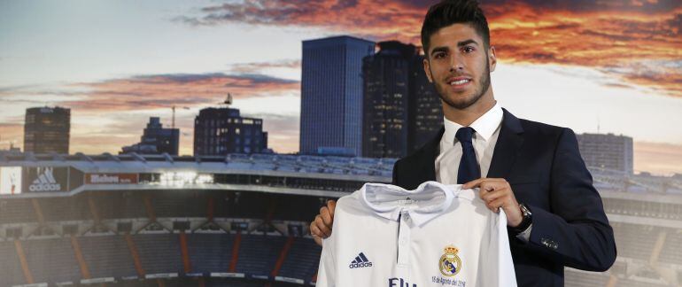 Marco Asensio presentado como nuevo jugador del Real Madrid