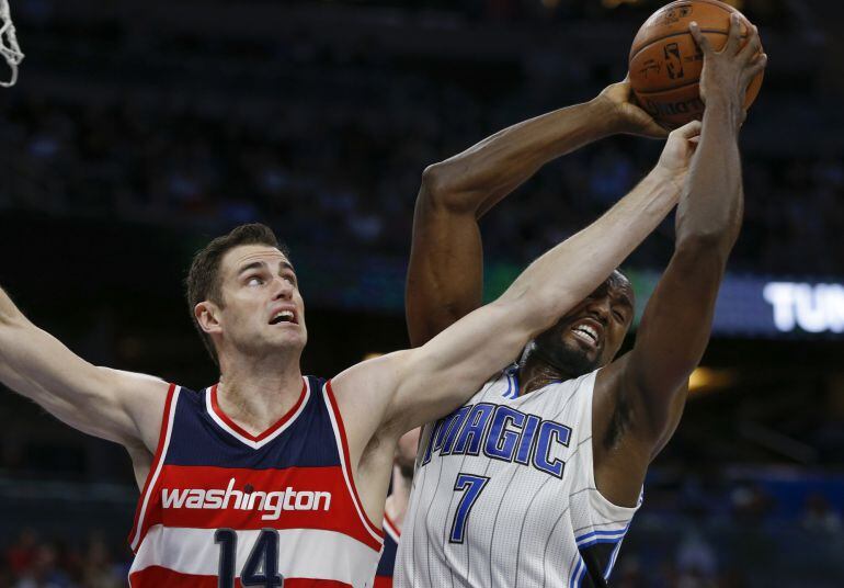 Ibaka durante el partido ante Washington Wizards.