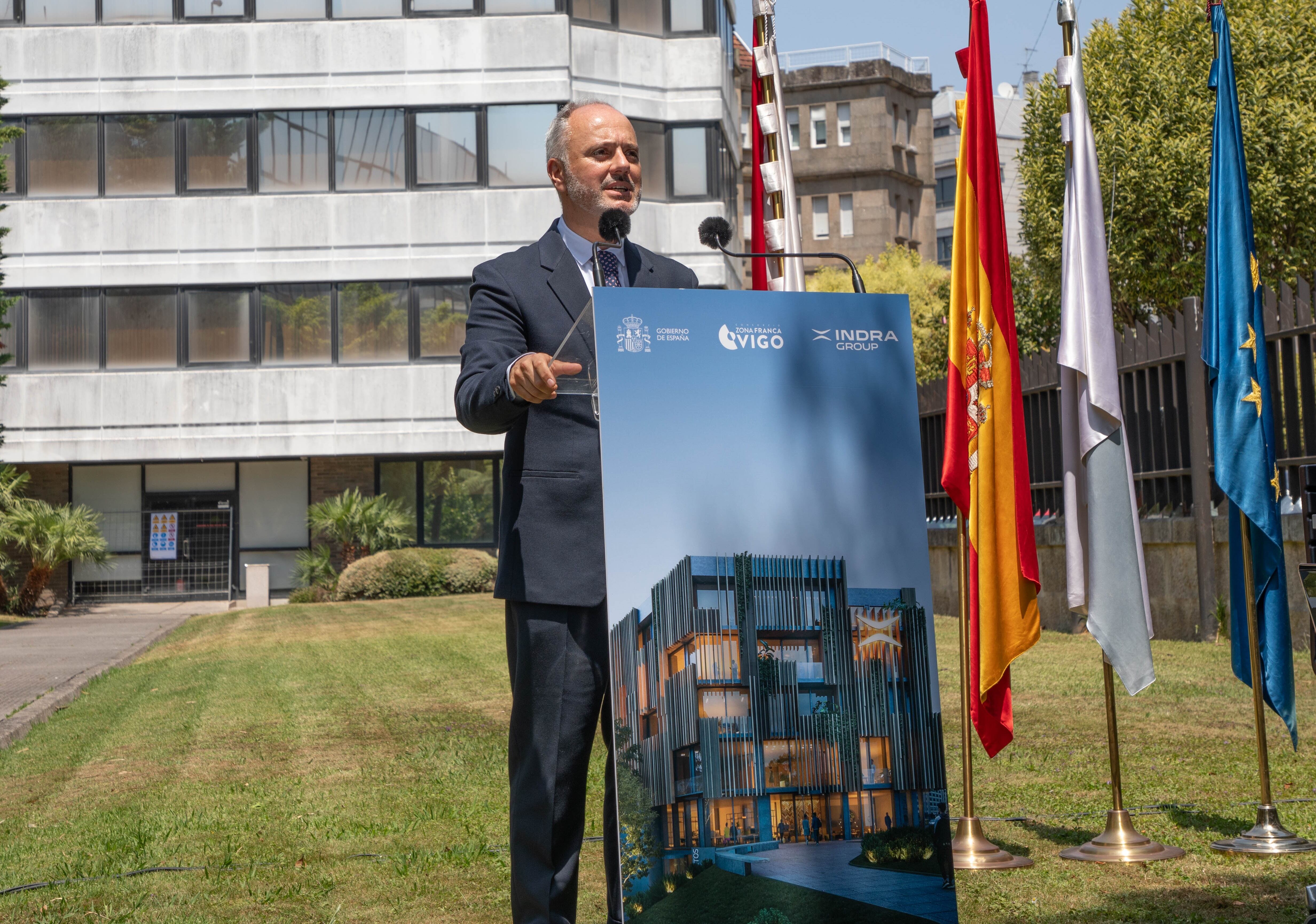 David Regades, delegado de Zona Franca de Vigo, en una imagen de archivo