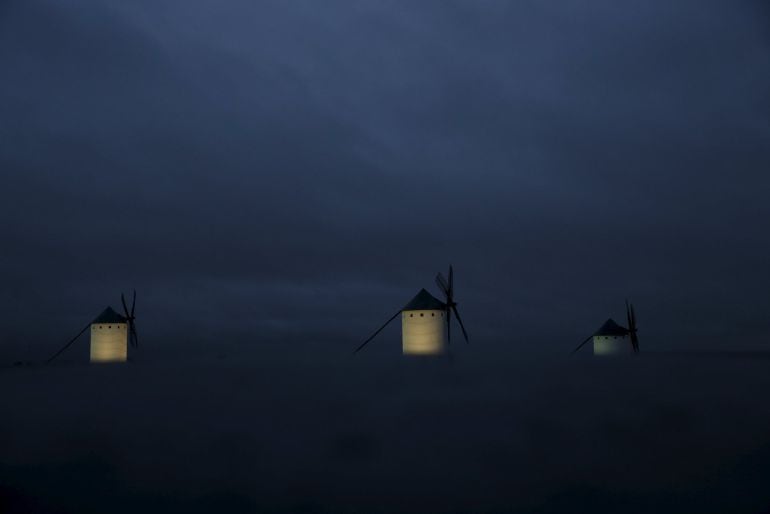 Molinos en Campo de Criptana