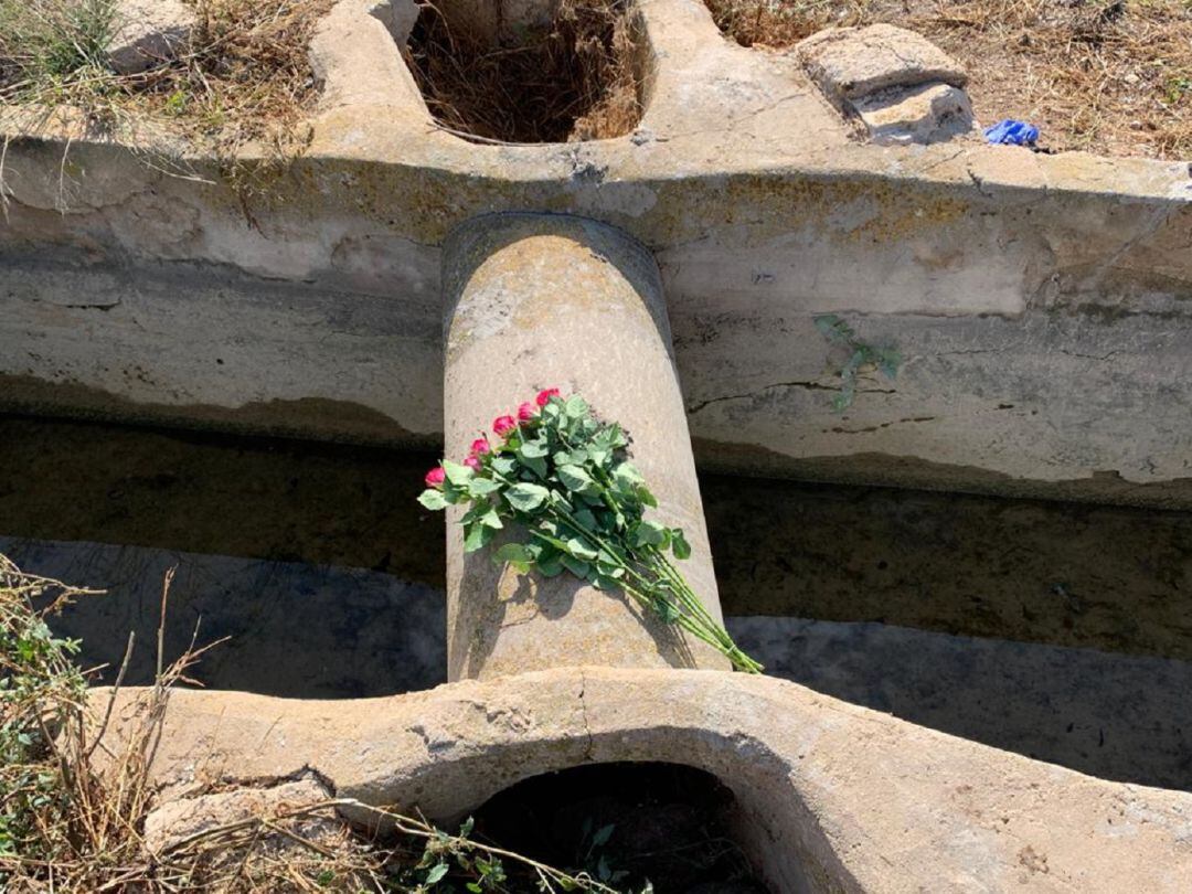 Lugar donde fue hallado el cadáver