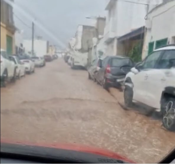 Calle Campoamor de Argana Alta, en la capital de Lanzarote.