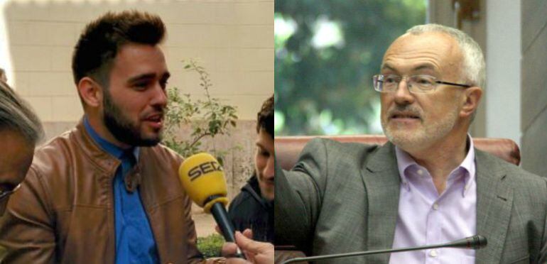 Fran Ferri de Compromís y Antonio Montiel de Podemos