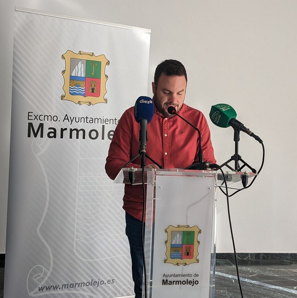 Presentación de la Semana de la Biblioteca en Marmolejo.