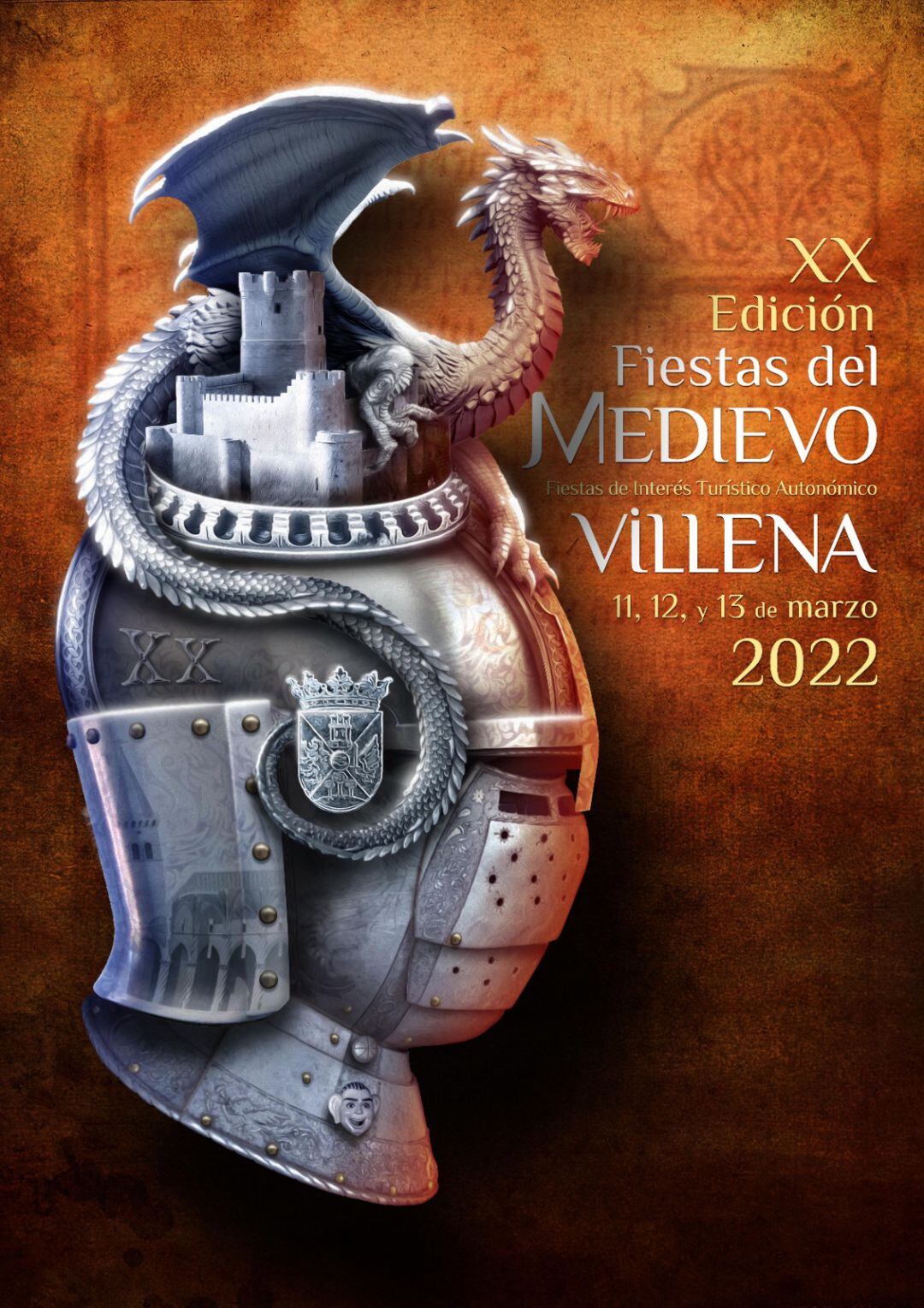 Cartel anunciador de las fiestas del Medievo 2022