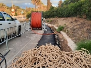 Obras que se ejecutan en Los Asperones