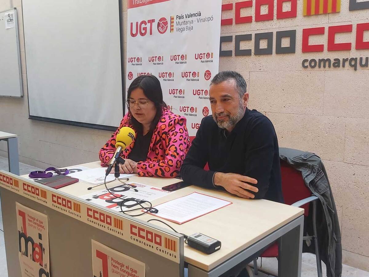 La festividad del Primero de Mayo cuenta este año con el lema 'Defendre el conquistat, guanyar futur'