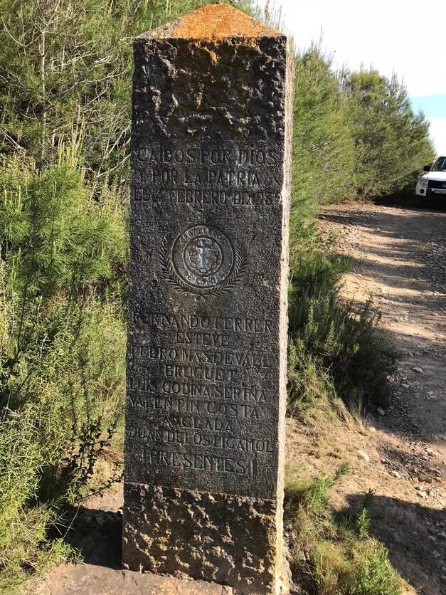 Cens de simbologia franquista.