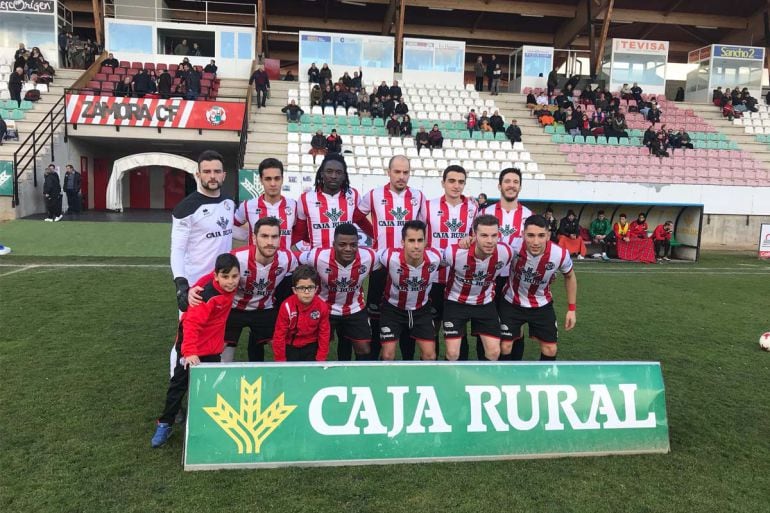 Once inicial del Zamora CF en el encuentro ante el Cristo Atlético
