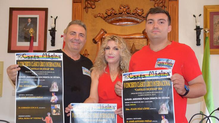 El V Concierto Clásico Lírico Internacional ‘CASTILLO DE JÓDAR 2024’ consolidado en la programación cultural del mes de agosto en Jódar
