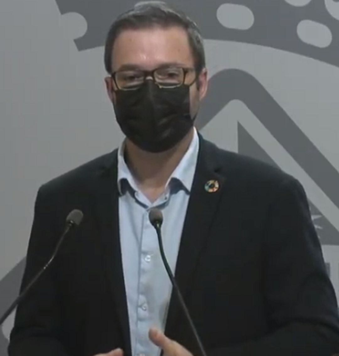 El alcalde de Palma en una rueda de prensa
