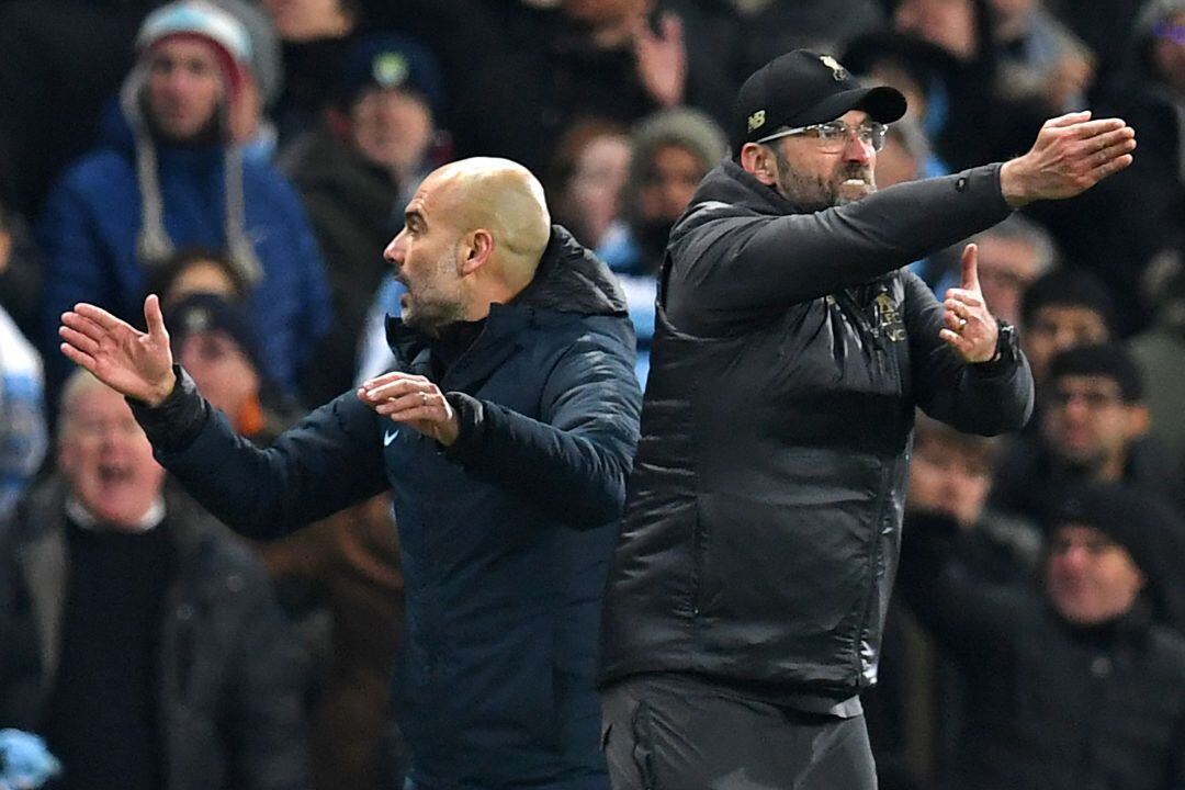 Guardiola y Klopp