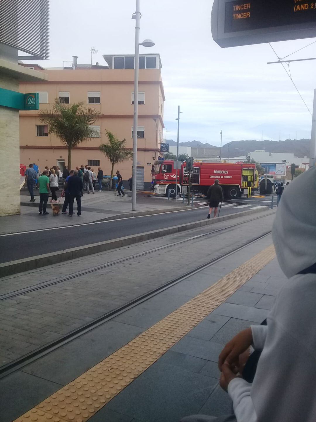 Incendio churrería en La Cuesta 