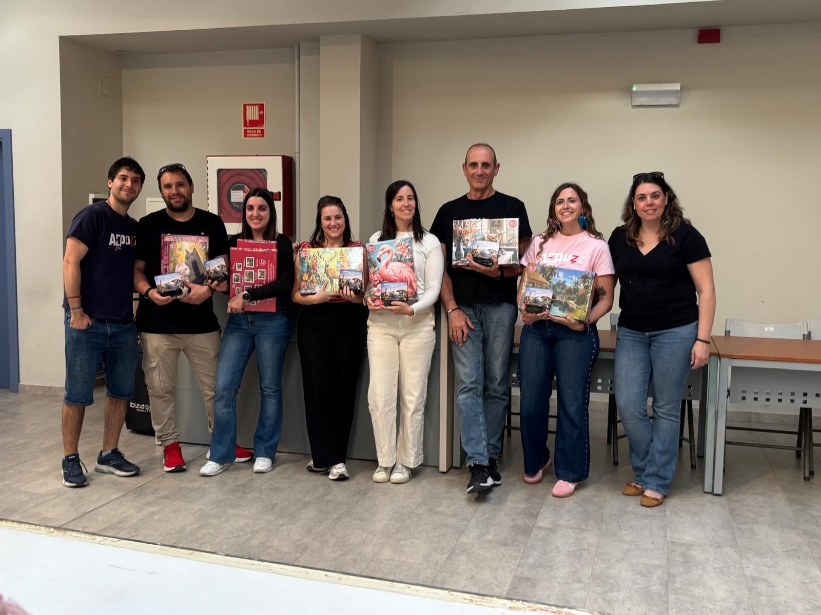 El Campeonato de Puzzles de Binéfar celebra su primera edición con alta participación y nivel competitivo