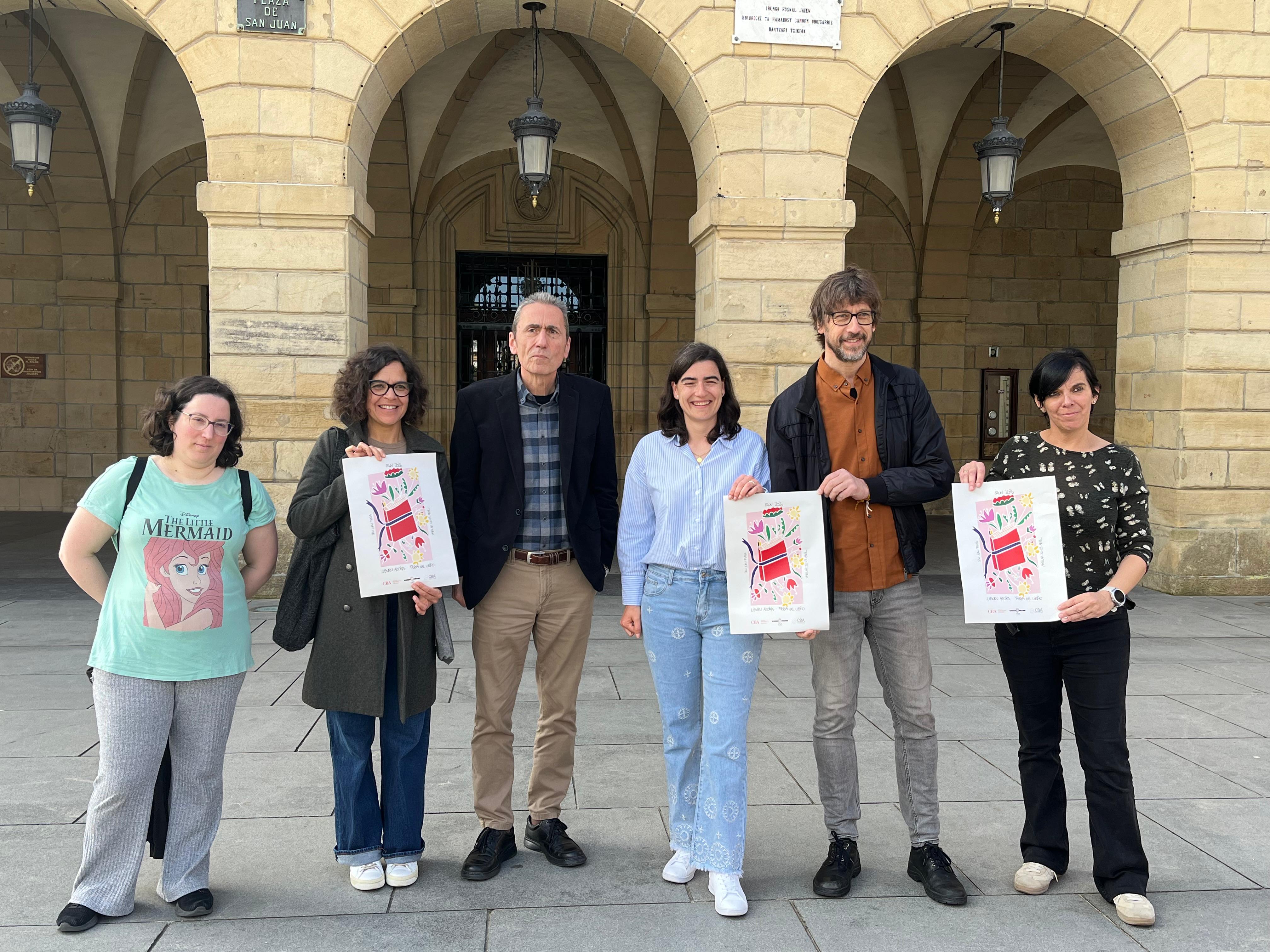 Imagen de la presentación de la Feria del Libro.