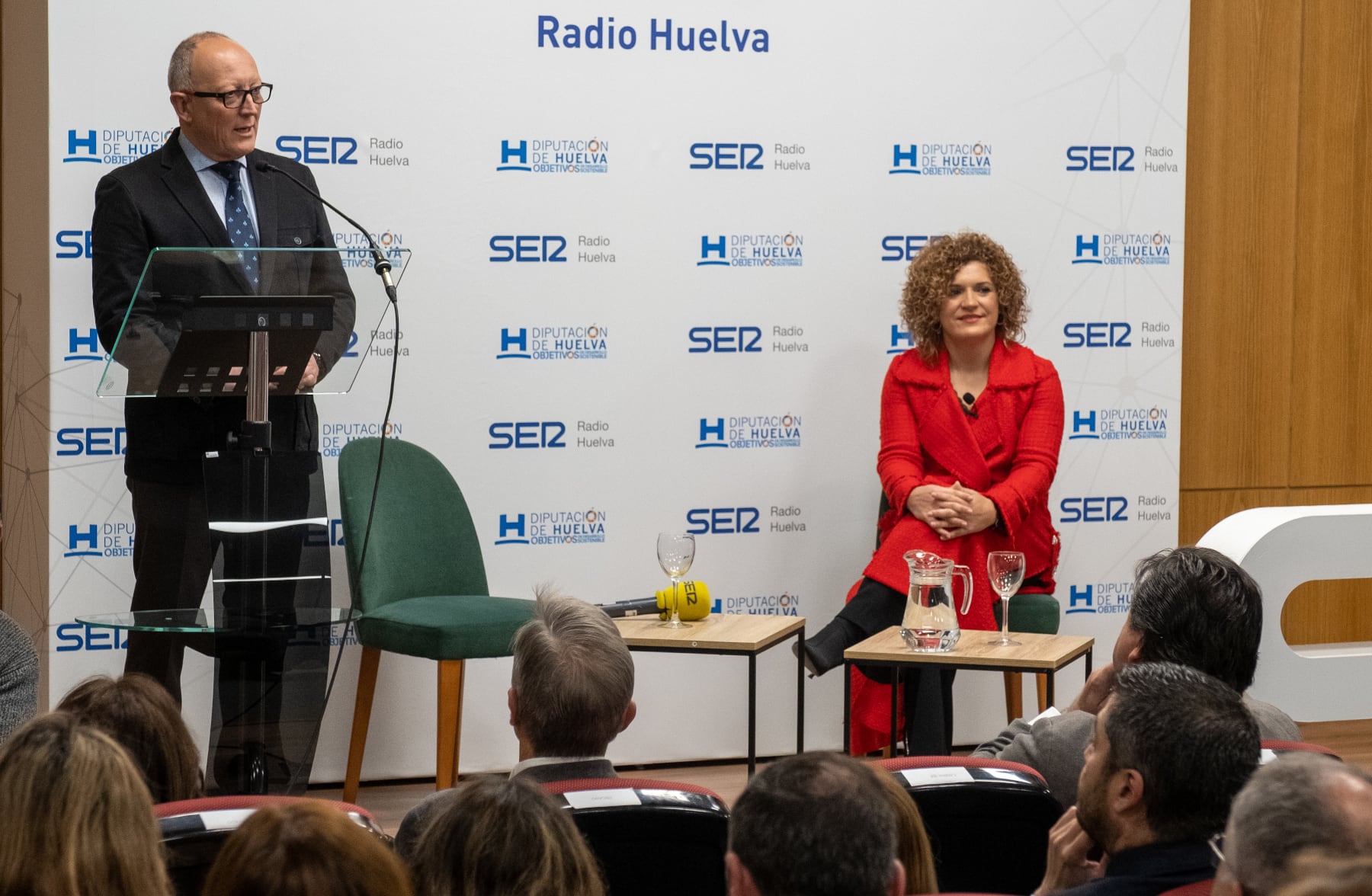 Miguel Doña y María Eugenia Limón en los Encuentros SER