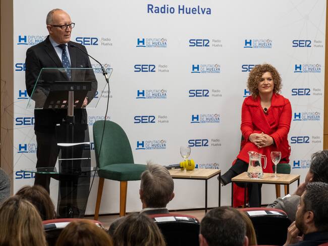 Miguel Doña y María Eugenia Limón en los Encuentros SER