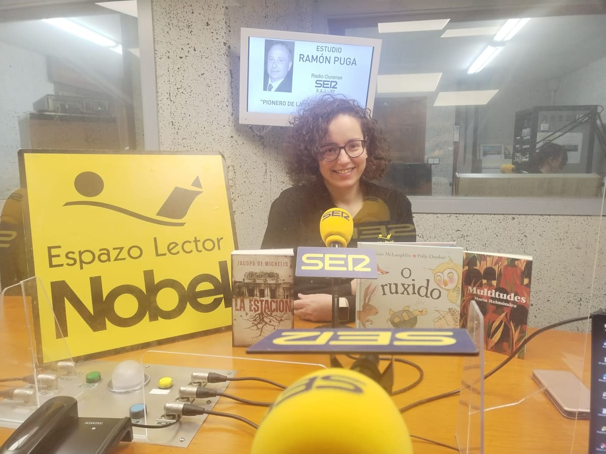 Celia Fernández en O faido dos libros del 3 de marzo