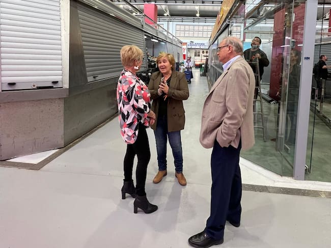 Los nuevos puestos del Mercado de Santa Florentina saldrán a licitación antes de verano para estrenarse en Navidad