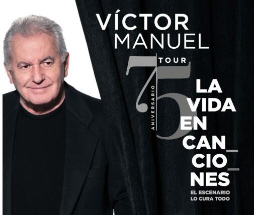 Víctor Manuel actúa este viernes en Huesca