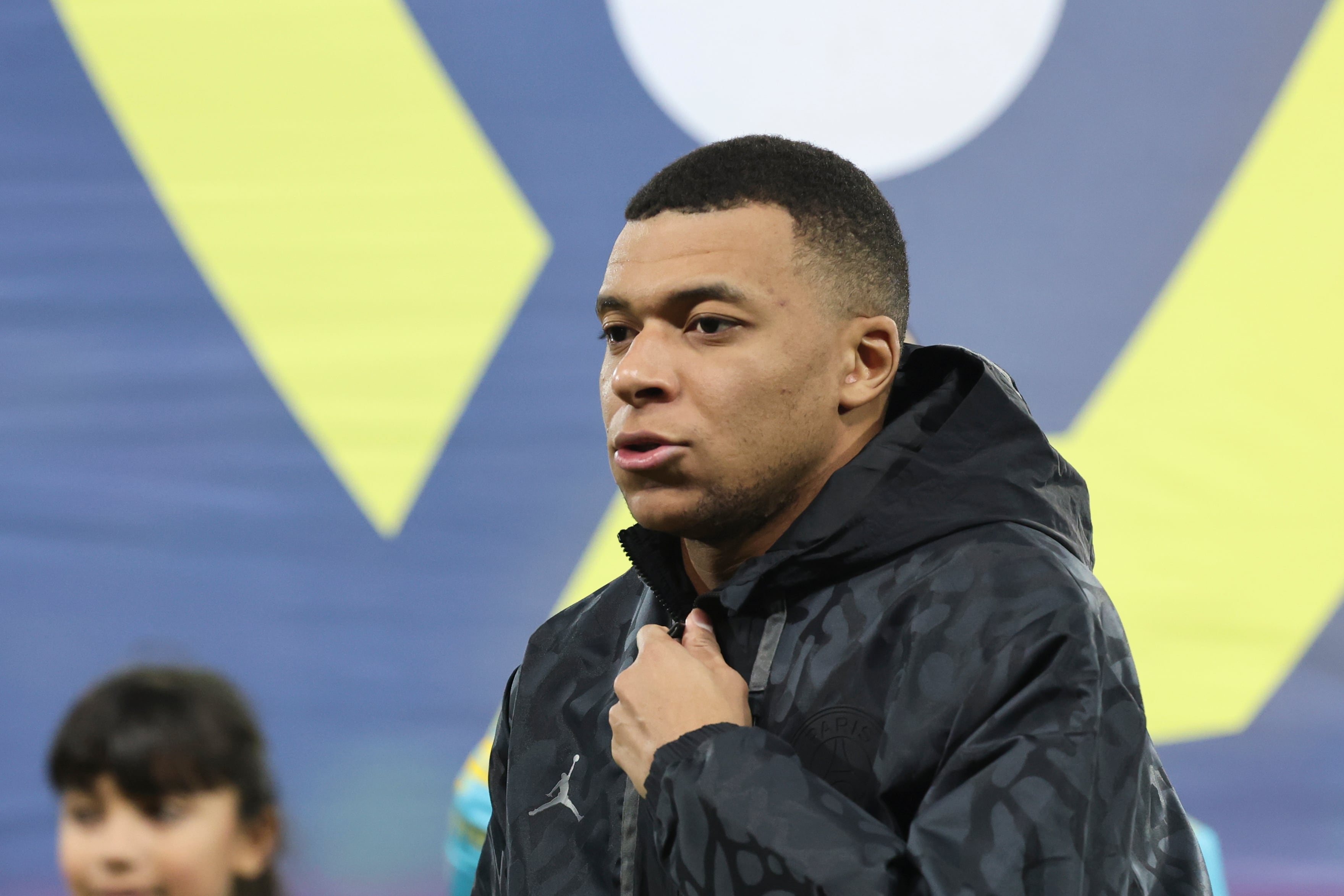 Kylian Mbappé, antes del partido de Ligue 1 entre el PSG y el Lens. (Photo by Catherine Steenkeste/Getty Images)