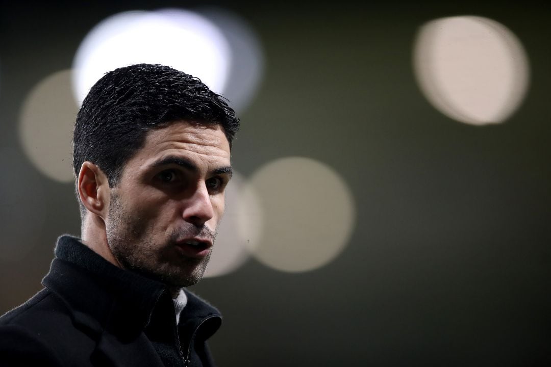 Mikel Arteta, entrenador del Arsenal FC