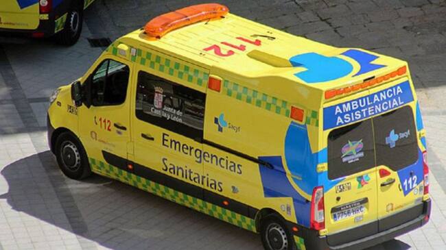 Intervención sanitaria en Palencia a un niño de dos años