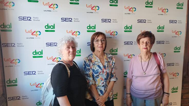 Entrevista con Las alfombristas de Tamarite de Litera Carmen Balagué, María José Colomina y Mari Cruz Pérez.