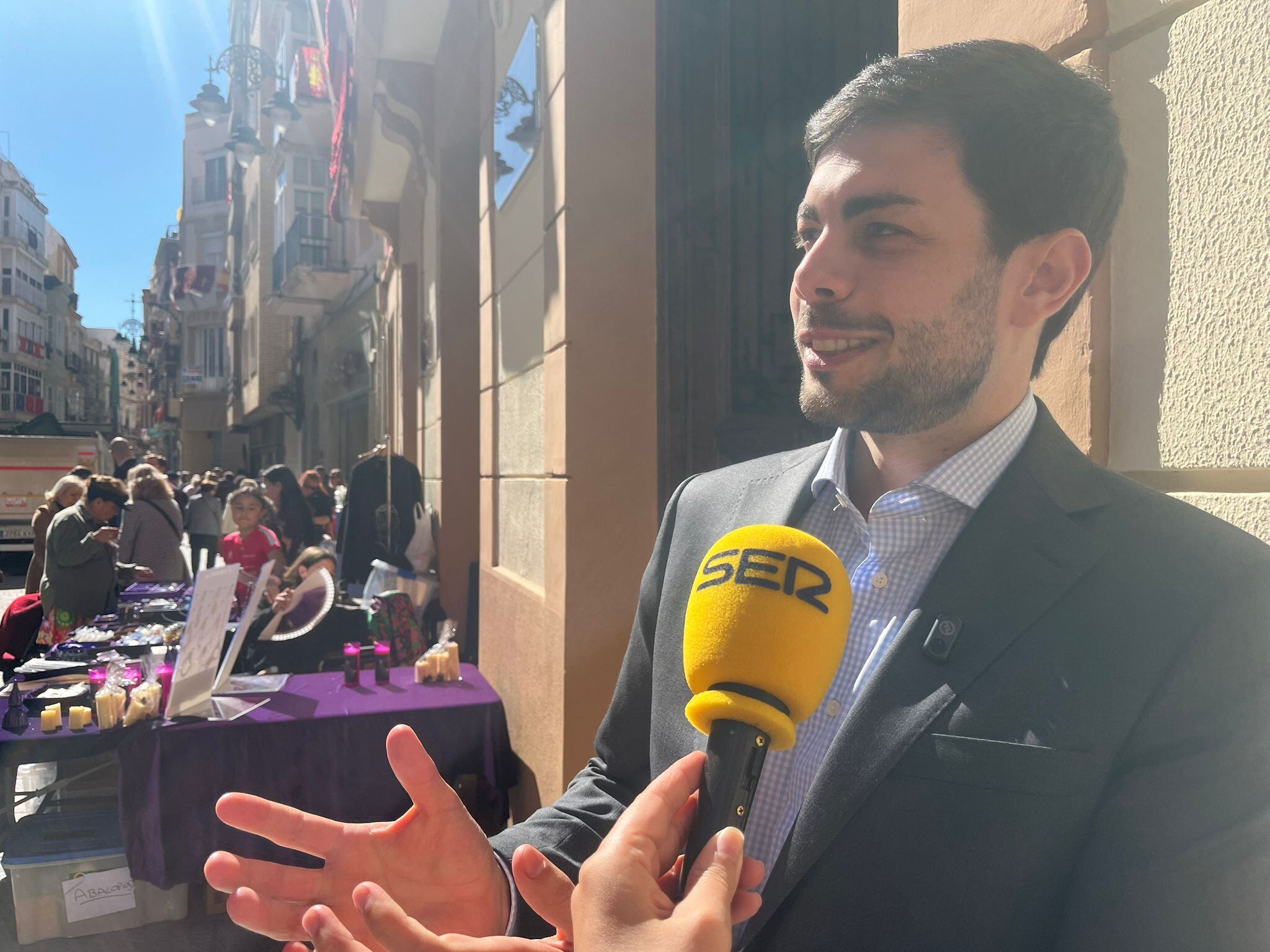 Radio Cartagena toma el pulso cofrade en un Lunes Santo lleno de emoción