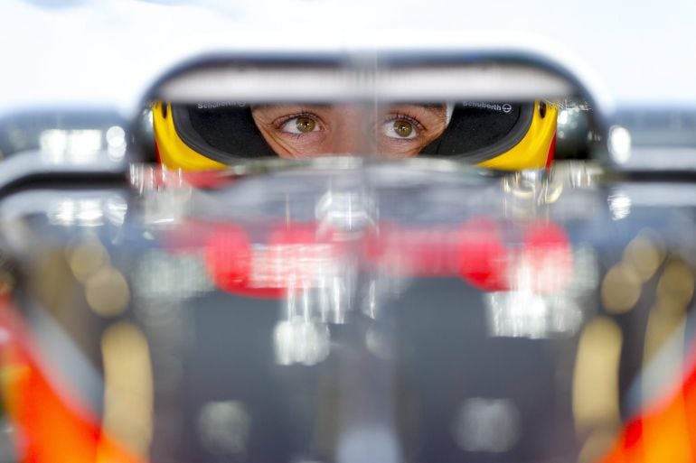 Fernando Alonso, durante el circuito de Silverstone