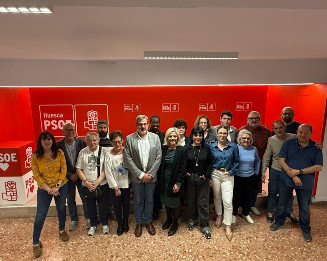 Nueva ejecutiva local del PSOE de Huesca