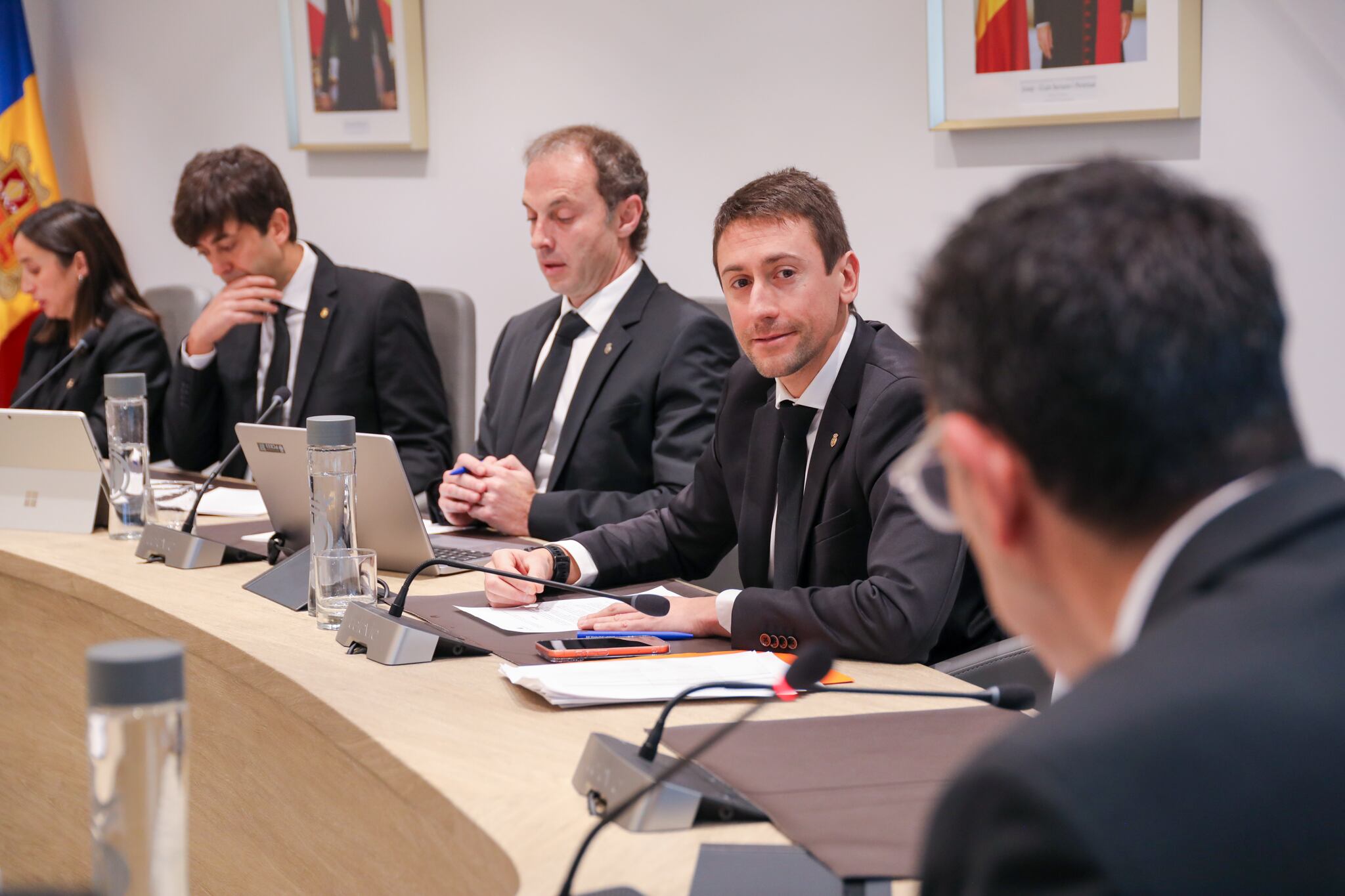 Sessió del consell de comú d'Andorra la Vella