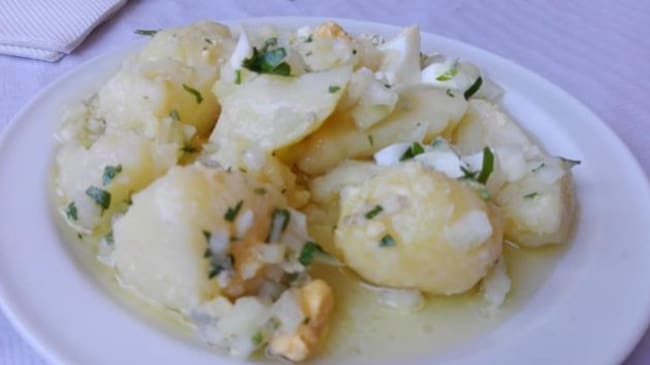 Patatas aliñadas del Domi