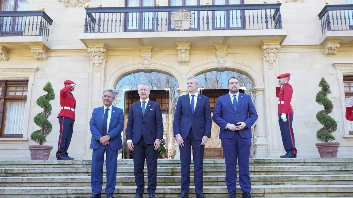 Cantabria, Galicia, Euskadi y Asturias crearan un grupo de presión para defender sus intereses ante la UE