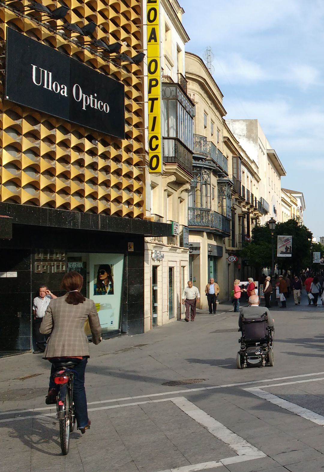 Imagen del centro de Jerez