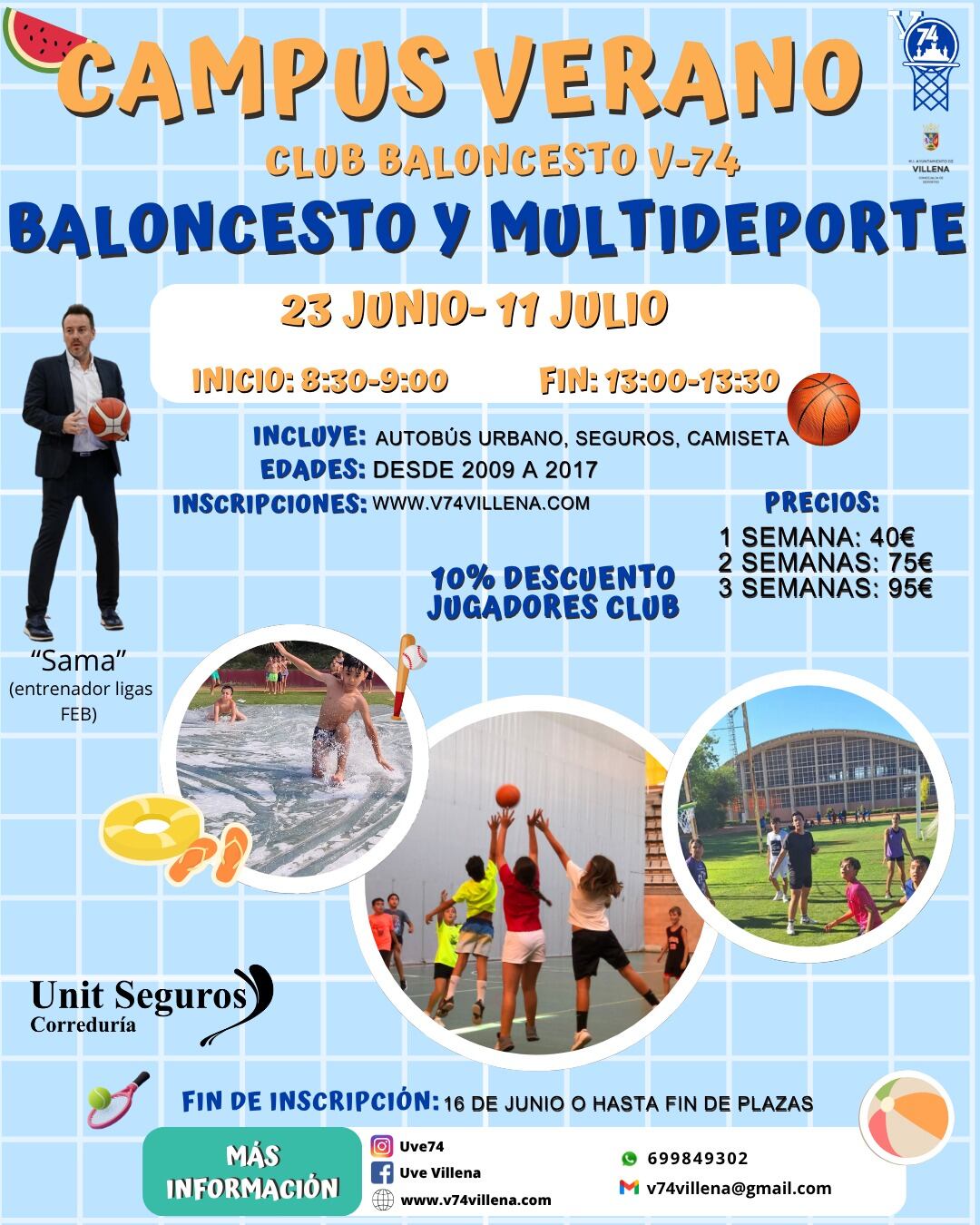 Cartel del Campus del V-74