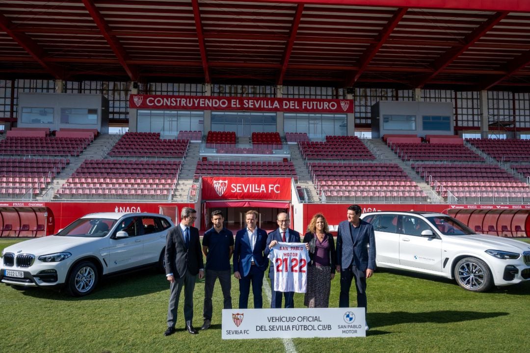 BMW San Pablo Motor y SEVILLA FC acuerdan renovación de patrocinio