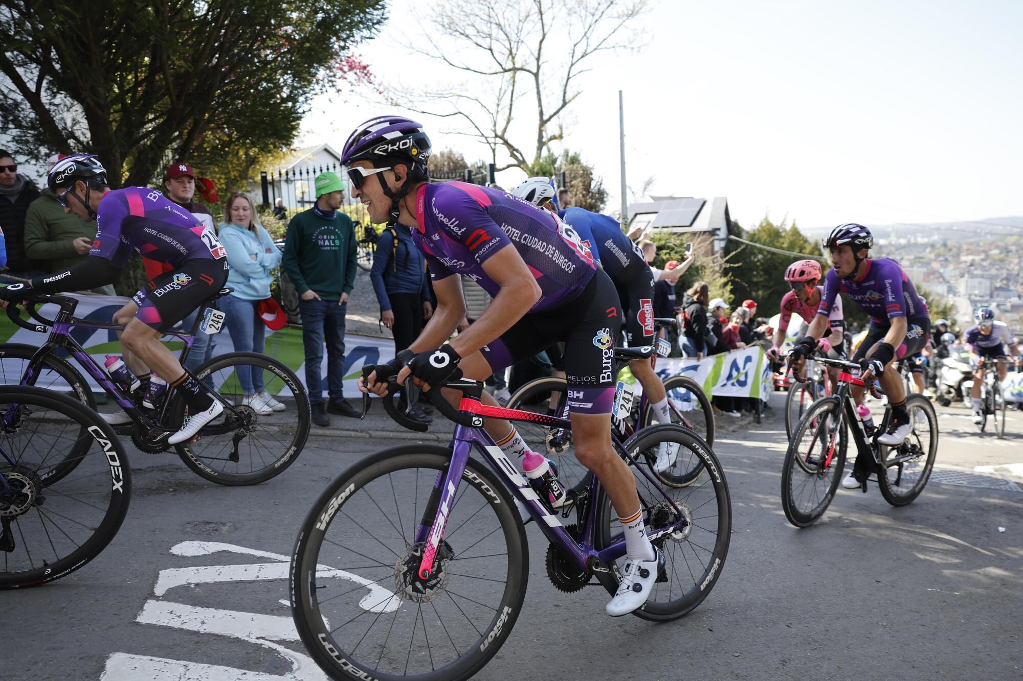 La Fleche Wallonne 2023 - 87th Edition - Herve - Mur de Huy 194,3 km - 19/04/2023 - Pelayo Sanchez (ESP - Burgos - BH) - photo Dion Kerckhoffs/CV/SprintCyclingAgency©2023