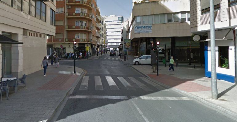 La calle Tinte sigue hoy cortada