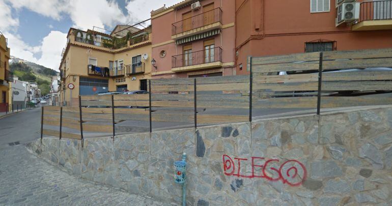 Una de las calles del barrio de El Almendral.