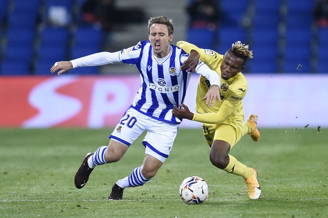 Chukwueze hace falta al realista Monreal en Anoeta
