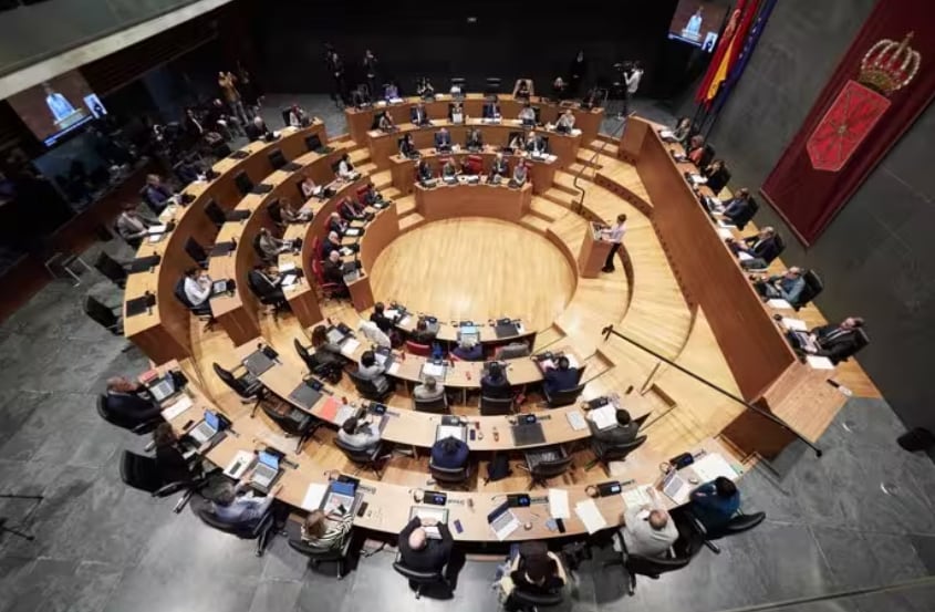 Pleno del Parlamento de Navarra