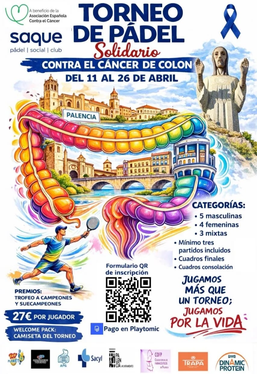 Torneo de pádel solidario en Palencia