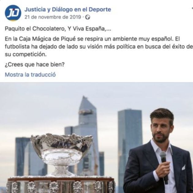 Gerard Piqué, jugador del Barça