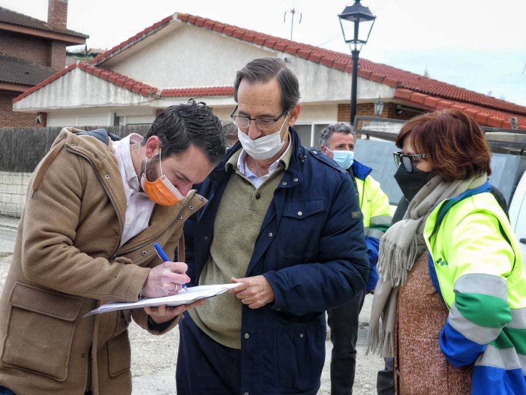 Firma del acta de replanteo de las obras