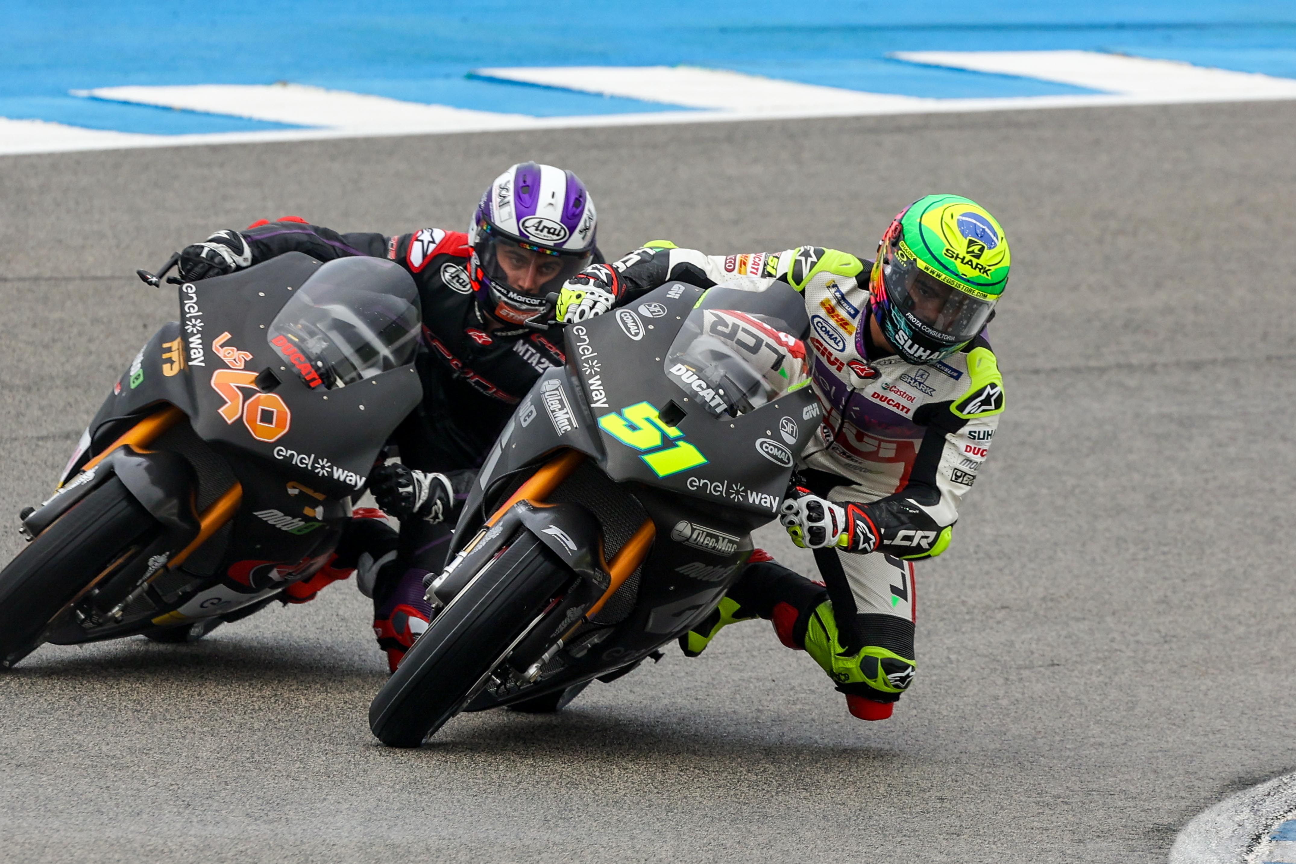 Eric Granado durante los test de Jerez