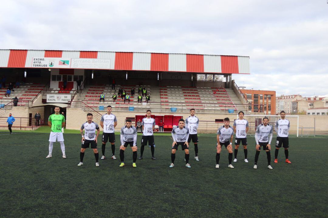 Once inicial del Conquense en Torrijos