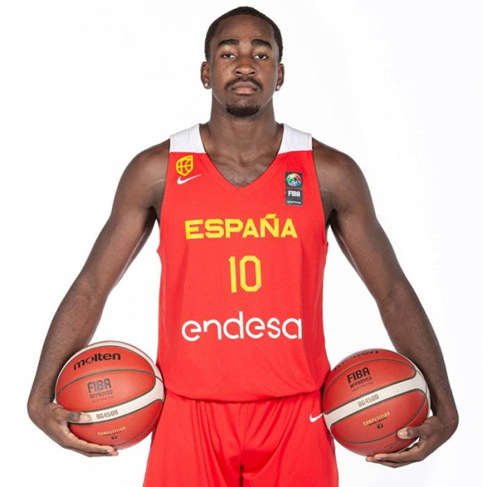 Sediq Garuba, con la Selección Española