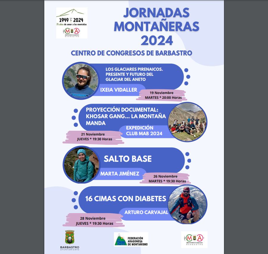 Cartel Jornadas Montañeras