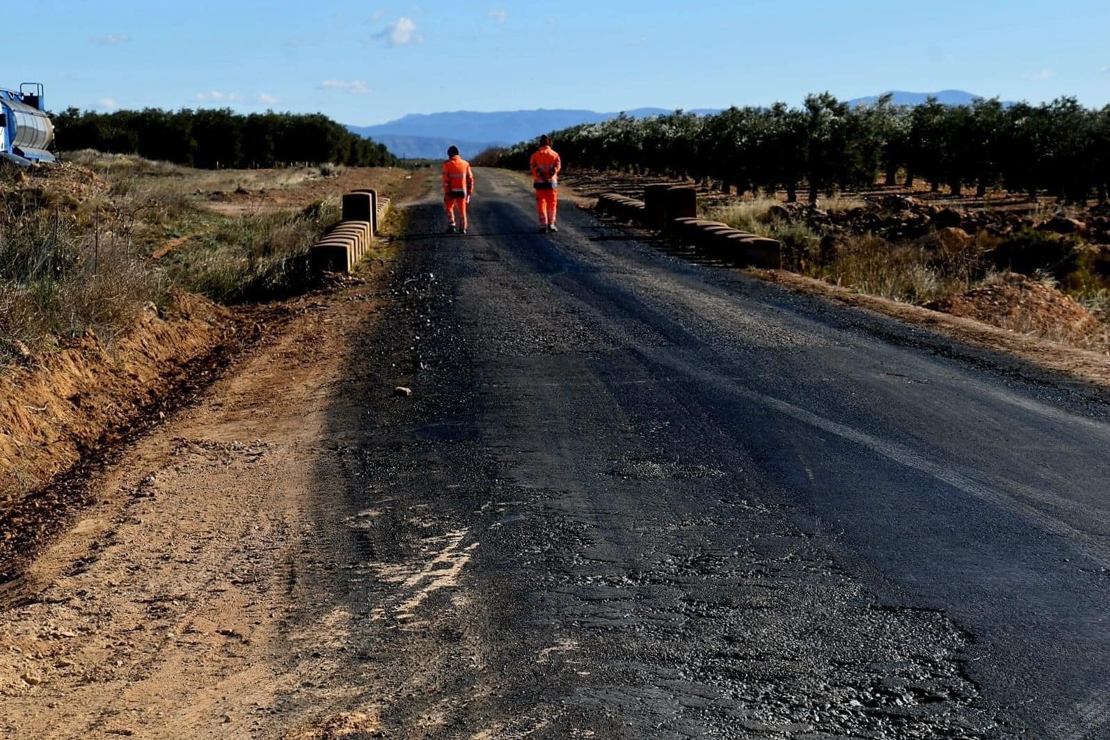 Carretera en obras